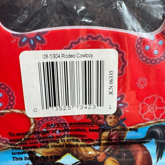 Rodeo Cowboy Loot Treat Bags Paper Art Western Kids Birthday Party - Picture 8 of 8